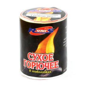 Сухое горючее 80 гр (1-028) RUNIS